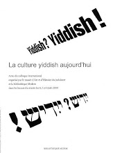 La culture yiddish aujourd'hui - Yiddish Culture Today (includes poetry by Zackary Sholem Berger)