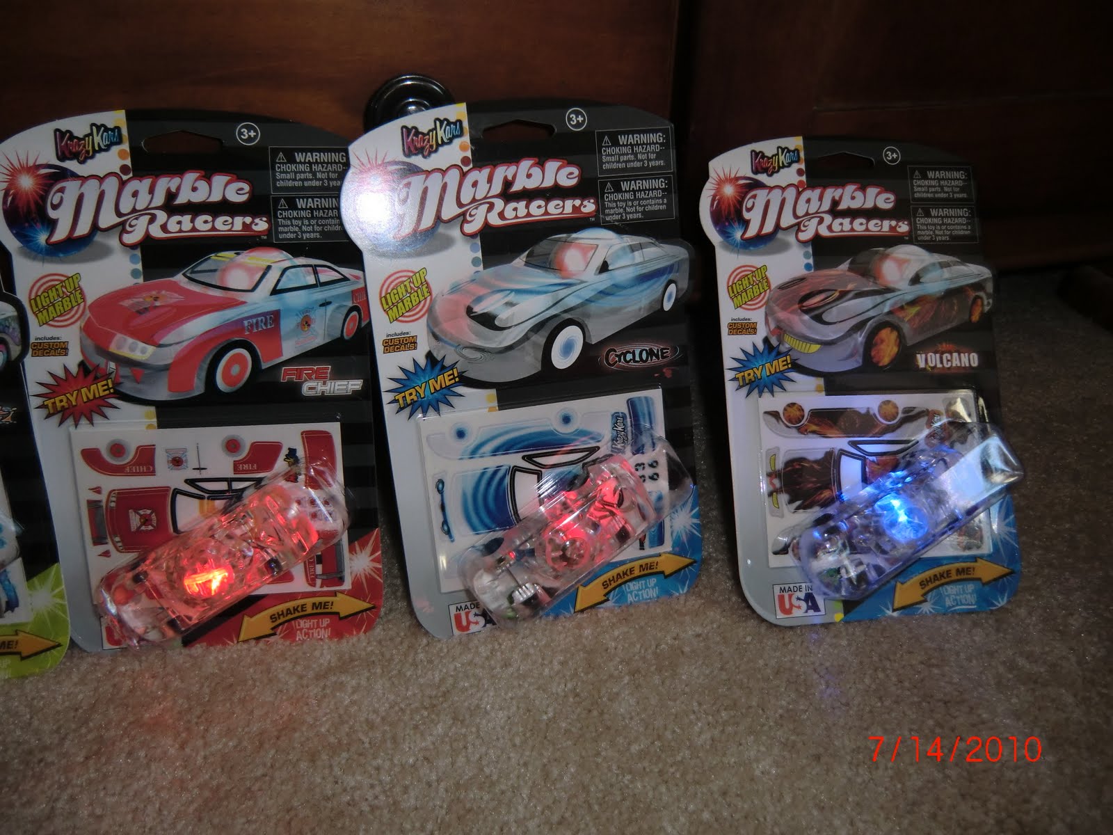 Gust Gab: Light Up Marble Racers - A Review AND a Give Away!