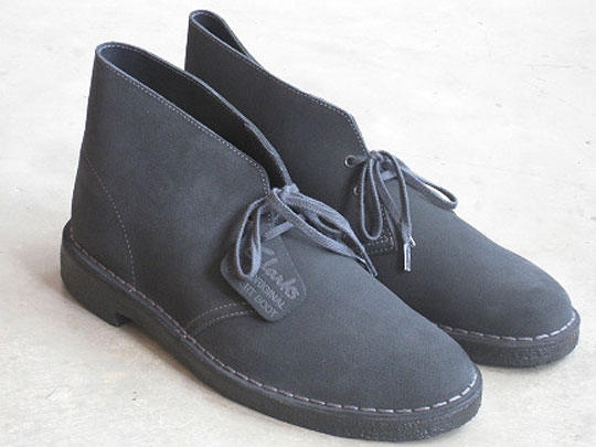 clarks desert boot grey