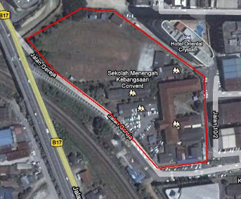 SK Convent kajang location map