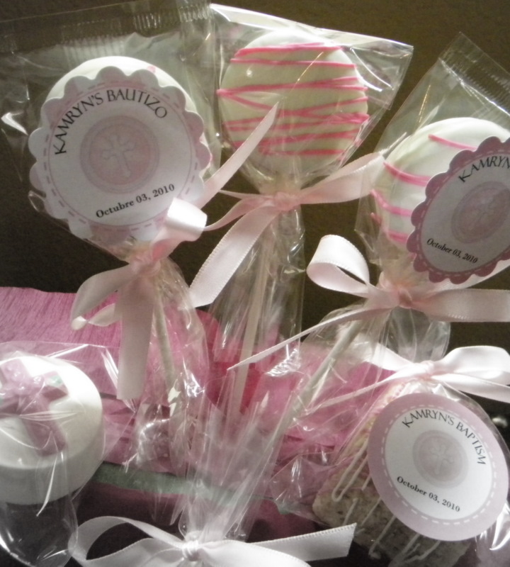MKR Creations Baptism Edible Favors