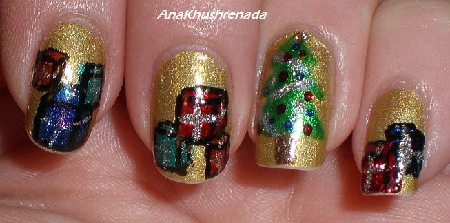 Pin on christmas nails Peace, Love and Bulletproof Marshmellows: Christmas Nails