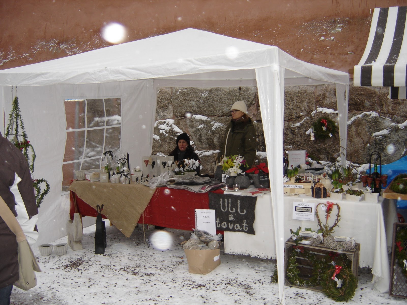 Lerblomster Julmarknad i Skultuna 2021 nov.