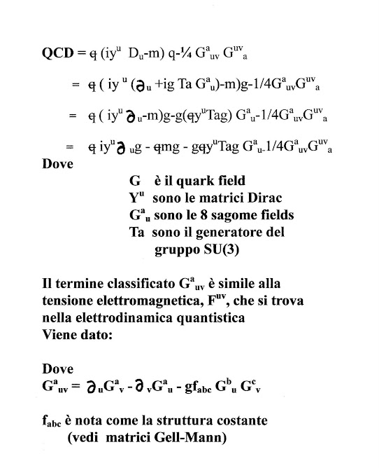 19 - CROMODINAMICA QUANTISTICA QCD