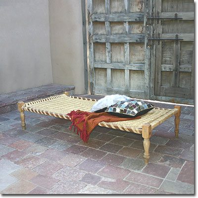 Patrick J. Baglino, Jr. Interior Design: Woven Rope Bed