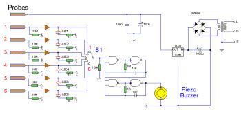 Simple Water Level Alarm Circuit | BROEDHIEN