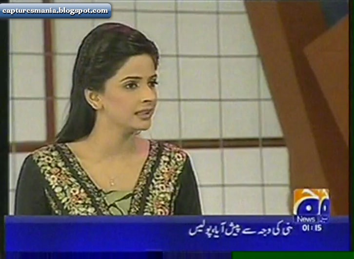 Pakistani Television Captures And Hot Models Saba Qamer And Sara Chaudry