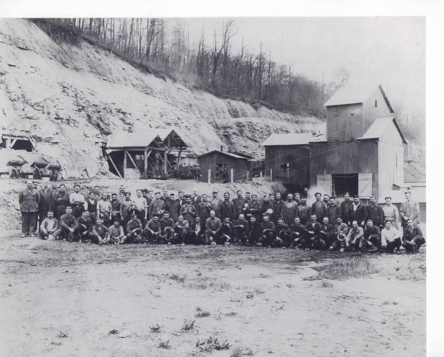 The Digital Annex Yellow Dog Limestone Mine and Plant, circa 1919