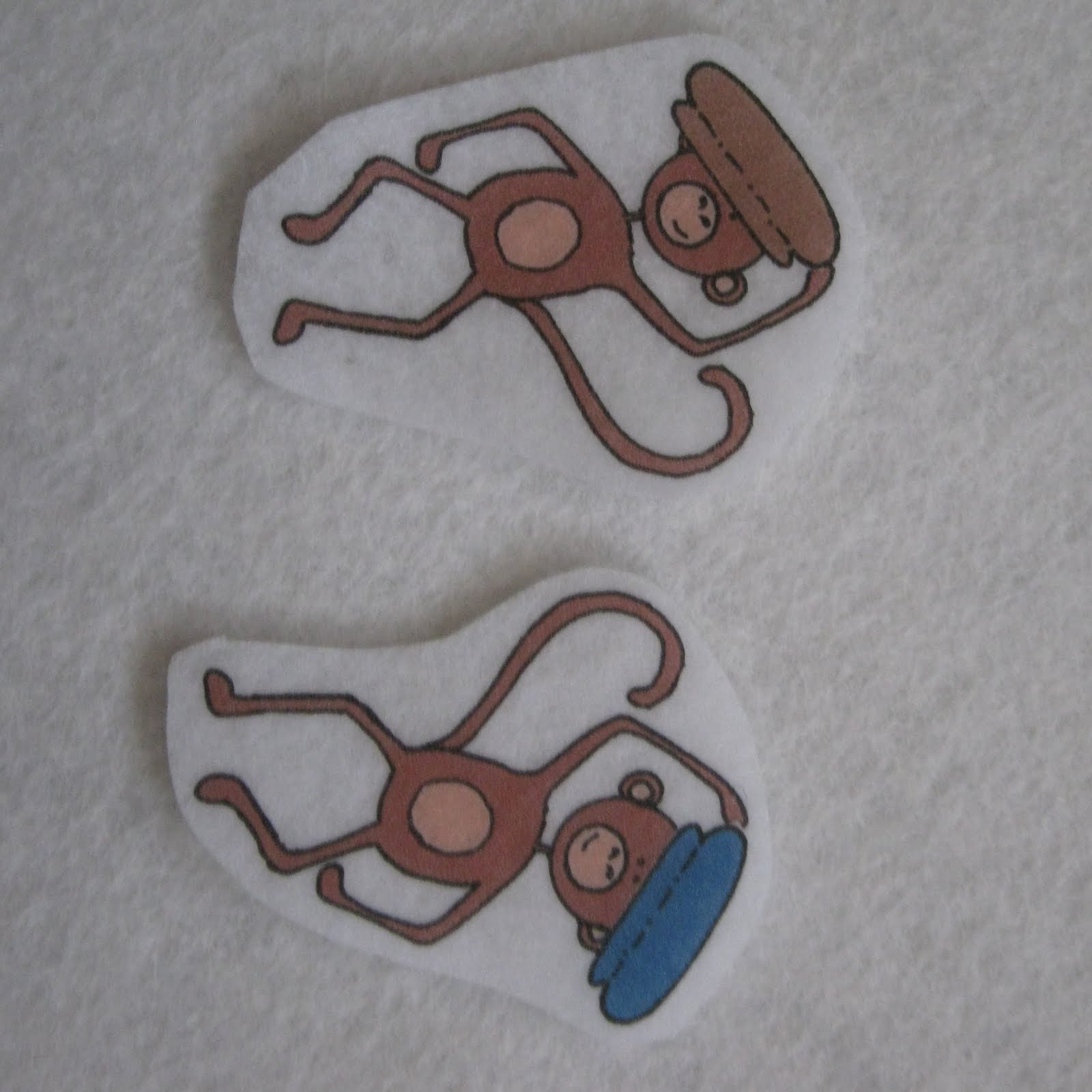 Rising Moon Adventures Caps for Sale Flannel Board Story