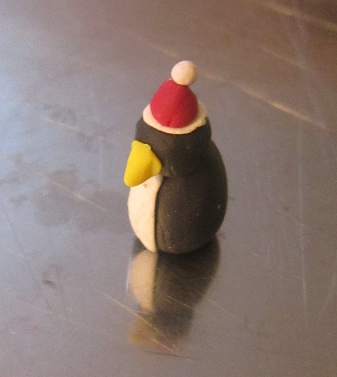 Chuck Does Art DIY Penguin Christmas Village Basic Penguin
