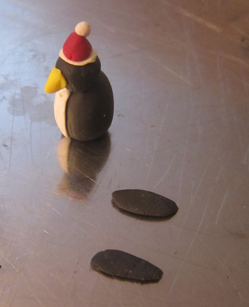 Chuck Does Art DIY Penguin Christmas Village Basic Penguin