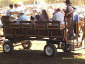 Riding in the parade in style...