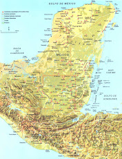 El área ocupada por los mayas