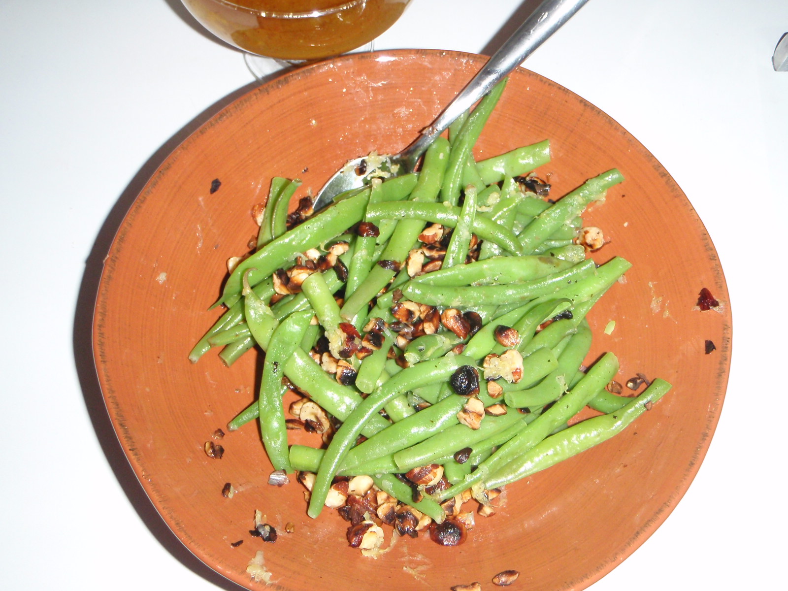 Something Yummy for your Tummy!! Hazelnut and Lemon Green Beans