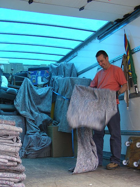 Removalist.  Indre et Loire, France. Photographed by Susan Walter. Tour the Loire Valley with a classic car and a private guide.