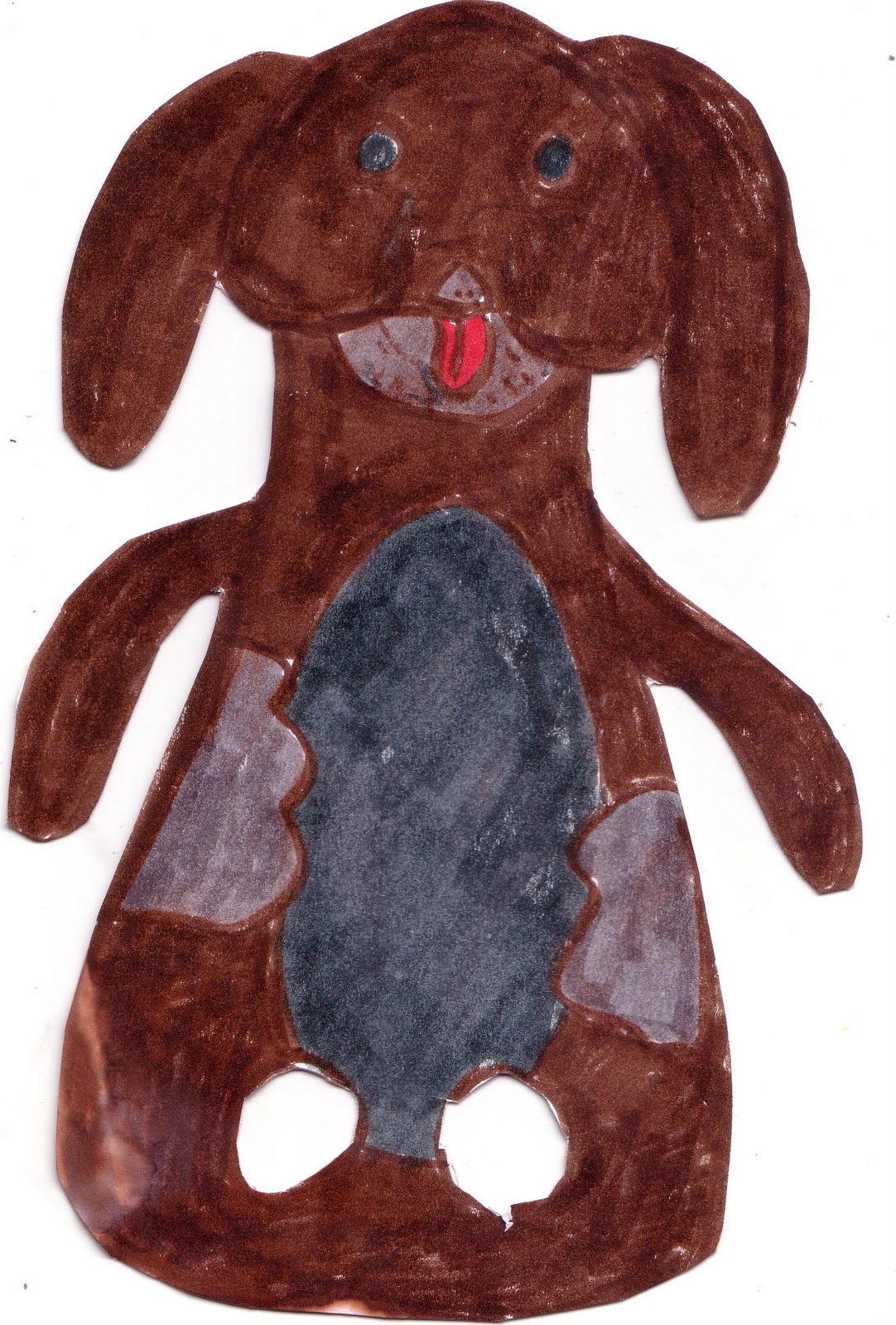 Art Teacher for Hire! and Sculptresslink Puppets that use fingers for legssteps tutorial and