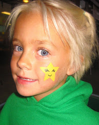 face painting cheek easy star saj paint stars recreation simple mediteranian faces designs paintings openning grill grand facepaint christmas entertainment