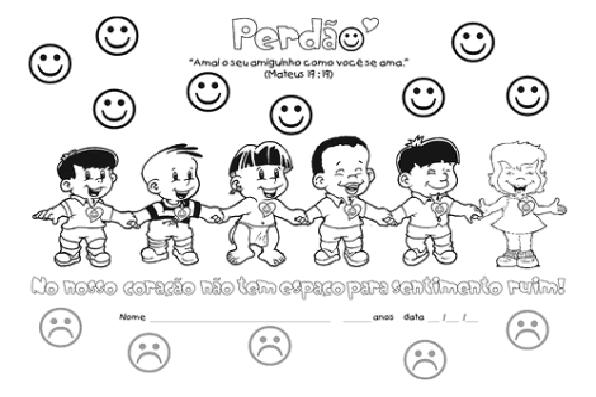 AULAS PARA EVANGELIZAÇÃO INFANTIL: PERDÃO