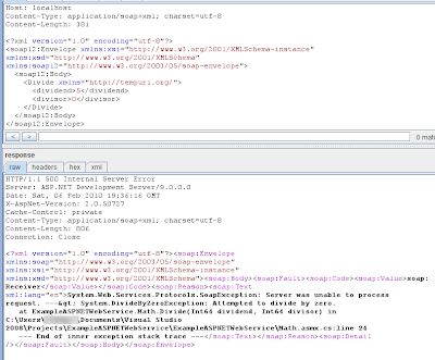 Nick Coblentz: Reducing Information Disclosure in ASP.NET Web Services