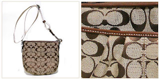 khaki sig nwt swingpack purse coach bag 2129 baggs authentic