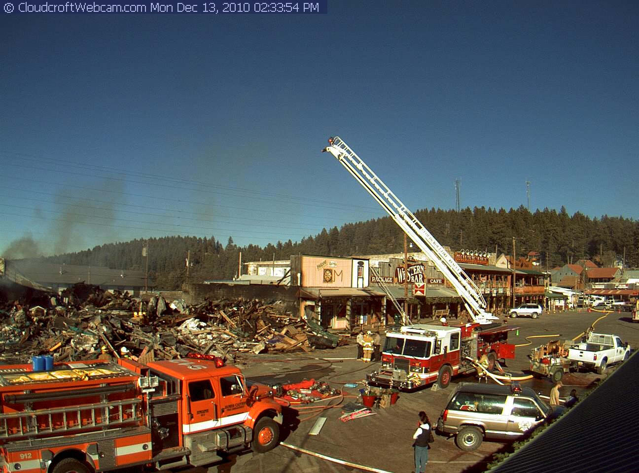 The Lisa D Show Breaking News Downtown Cloudcroft Fire