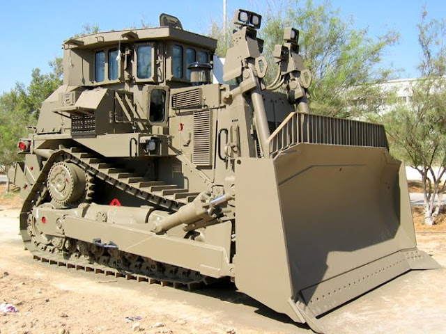 Armored Caterpillar D9R Bulldozer