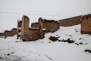 منطقه افشار شهر کابل (ویرانه بازمانده از کشتار نیروهای مسعود، ربانی، سیاف و شیعیان درباری)