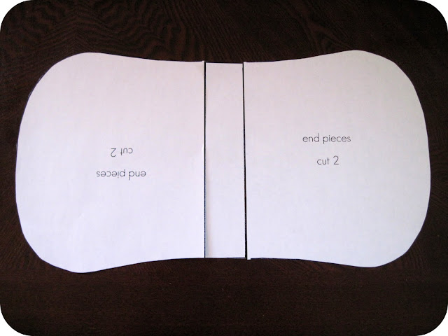 Printable Burp Cloth Template - Home made by jill 2013
