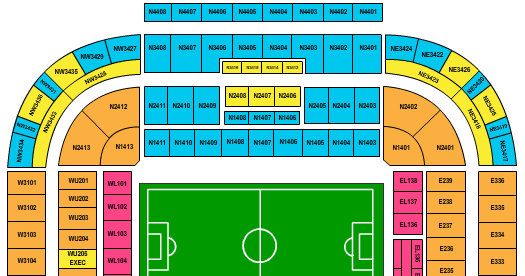 Old Trafford Seating Charts And Information Football Stadium