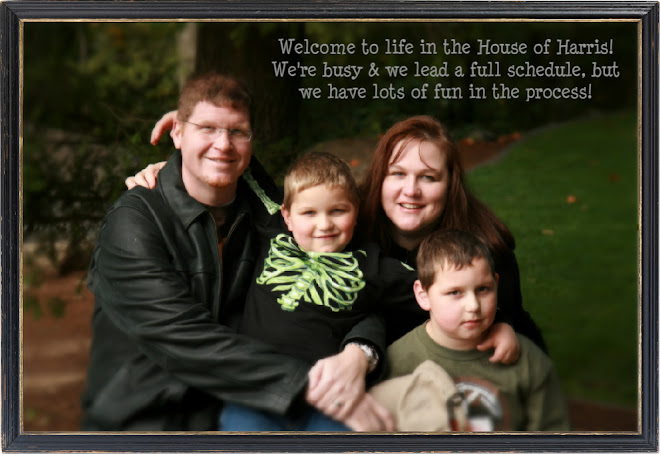 Welcome to life in the House of Harris!