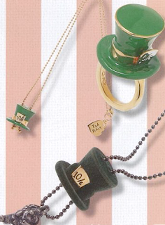 Alice in Wonderland themed accessories from Q-Pot - Mori Girl