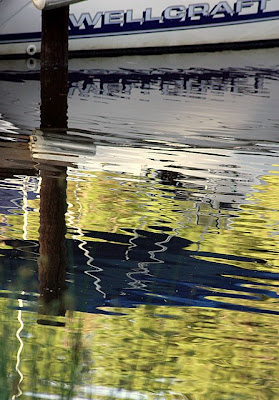 Boatyard Reflections - Severn River (Maryland)
