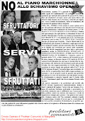 Locandina contro il fascismo Fiat