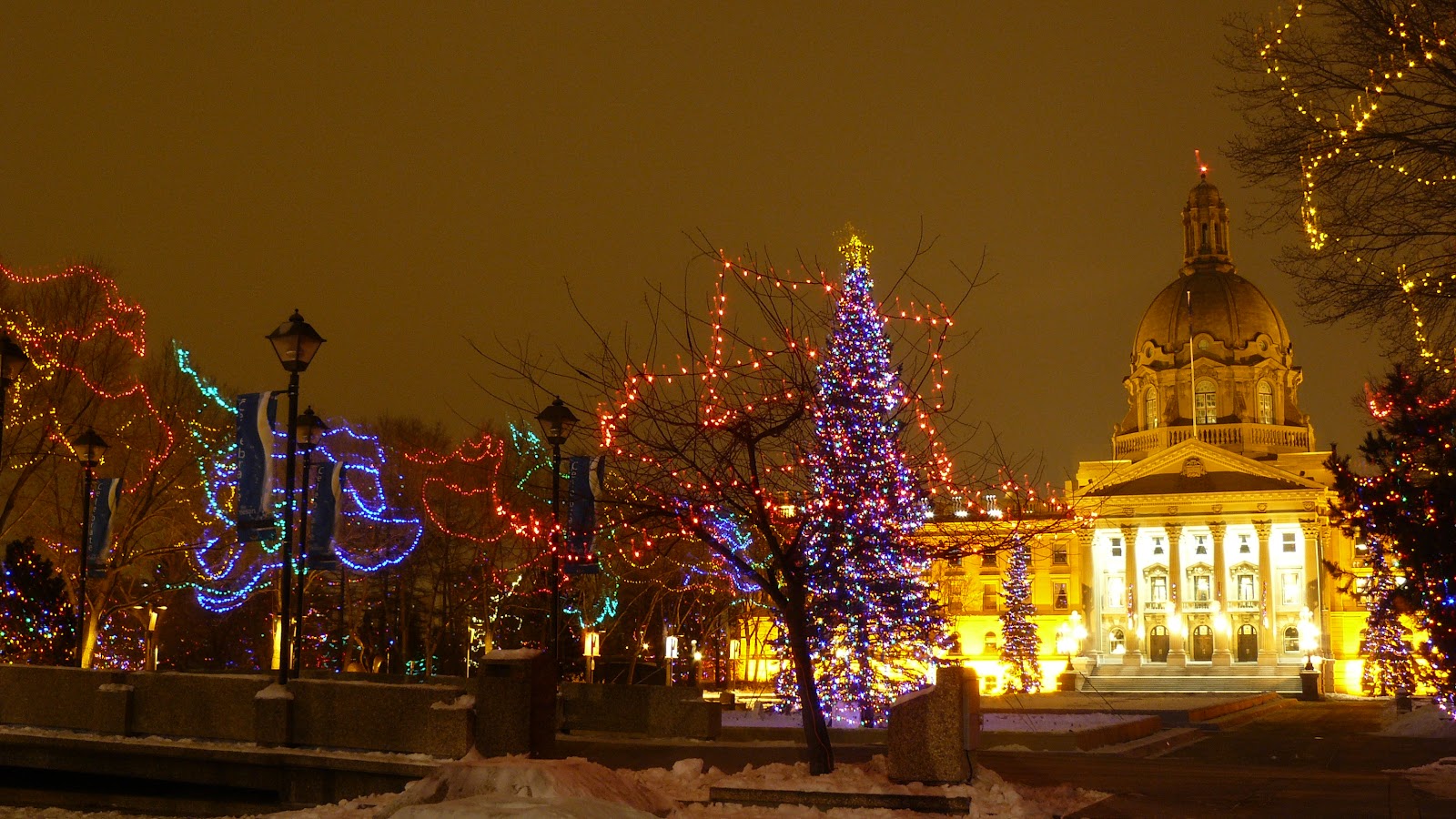 Christmas at the Alberta Legislature