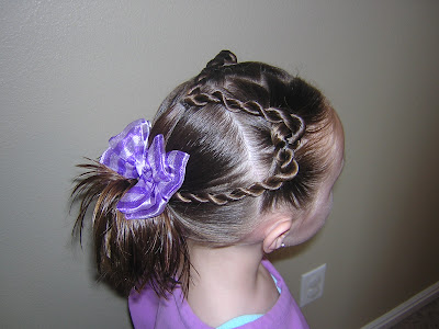 There are several braided hairstyles for little girls available for people