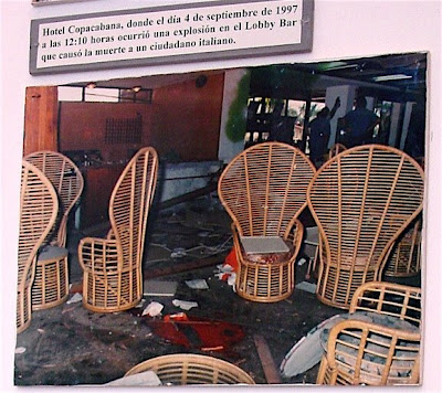 The crime scene. Have lawyers for Luis Posada Carriles visited Havana to 