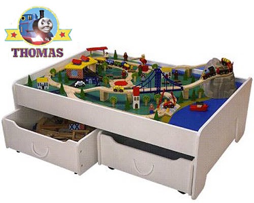 Train Thomas The Tank Engine Friends, Thomas The Tank Engine Wooden Table Game