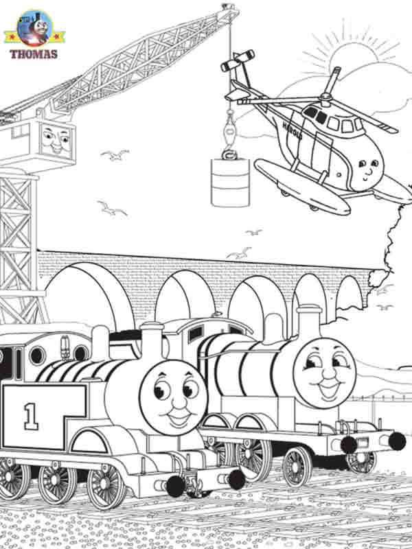 lady train thomas coloring pages - photo #14