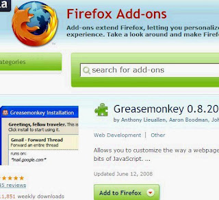 Firefox Add-on - Greasemonkey