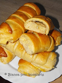 Pariziene cu fondant de mere