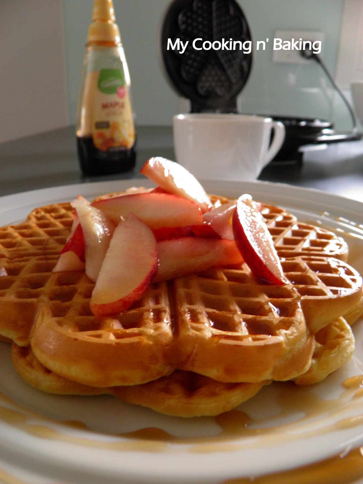 My Cooking n' Baking Butter Waffles