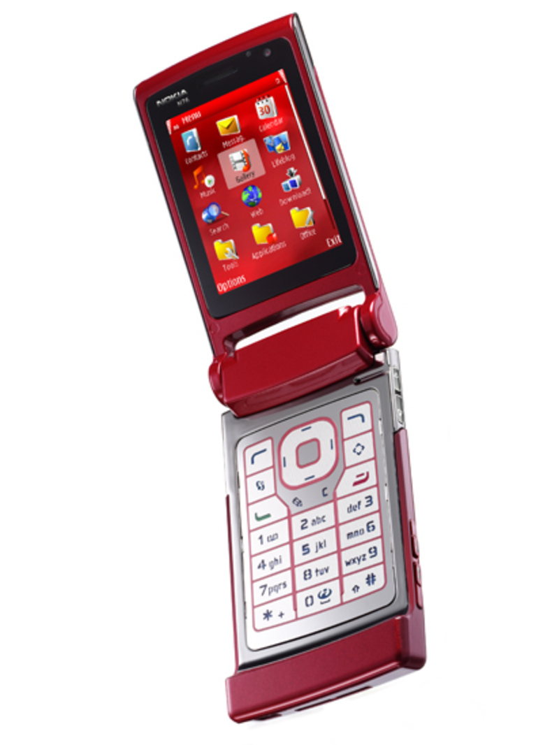 Samsung раскладушка красная 2007