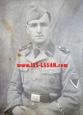 NAZI JERMAN: Unterscharführer Josef Steinbauer (1921- ), Penjaga Bunker ...