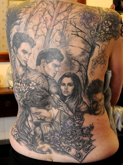 Comunidad Crep sculo El Tatuaje De Crep sculo En La Espalda 