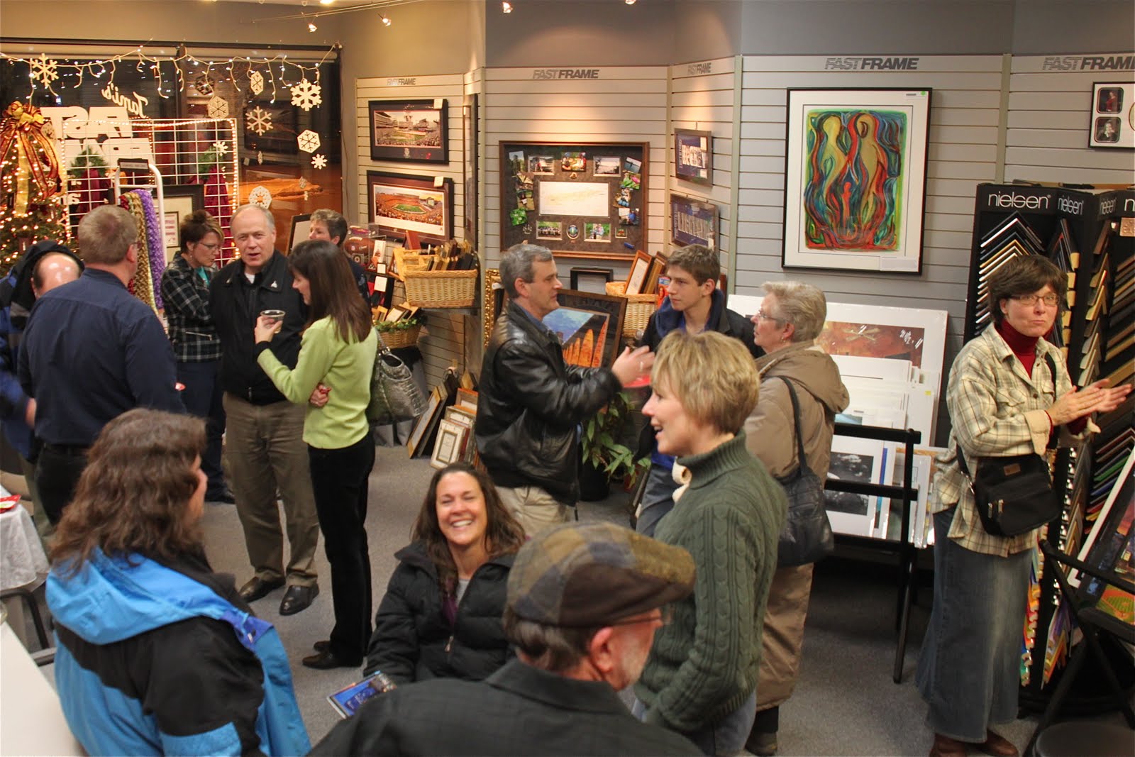 Eagan Daily Photo Framing up a good time!