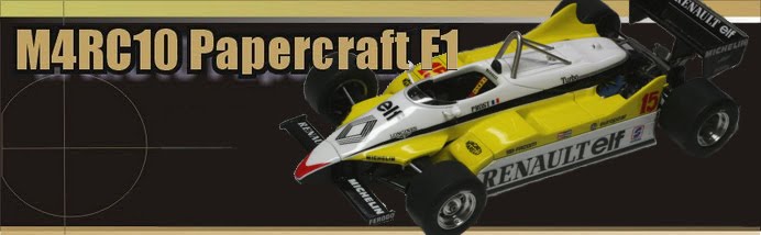 M4RC10 Papercraft F1