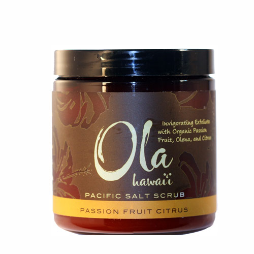 Review on Ola Hawaii Passion Fruit Citrus Pacific Sea Salt Scrub Review Galore