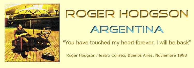 Roger Hodgson en Argentina