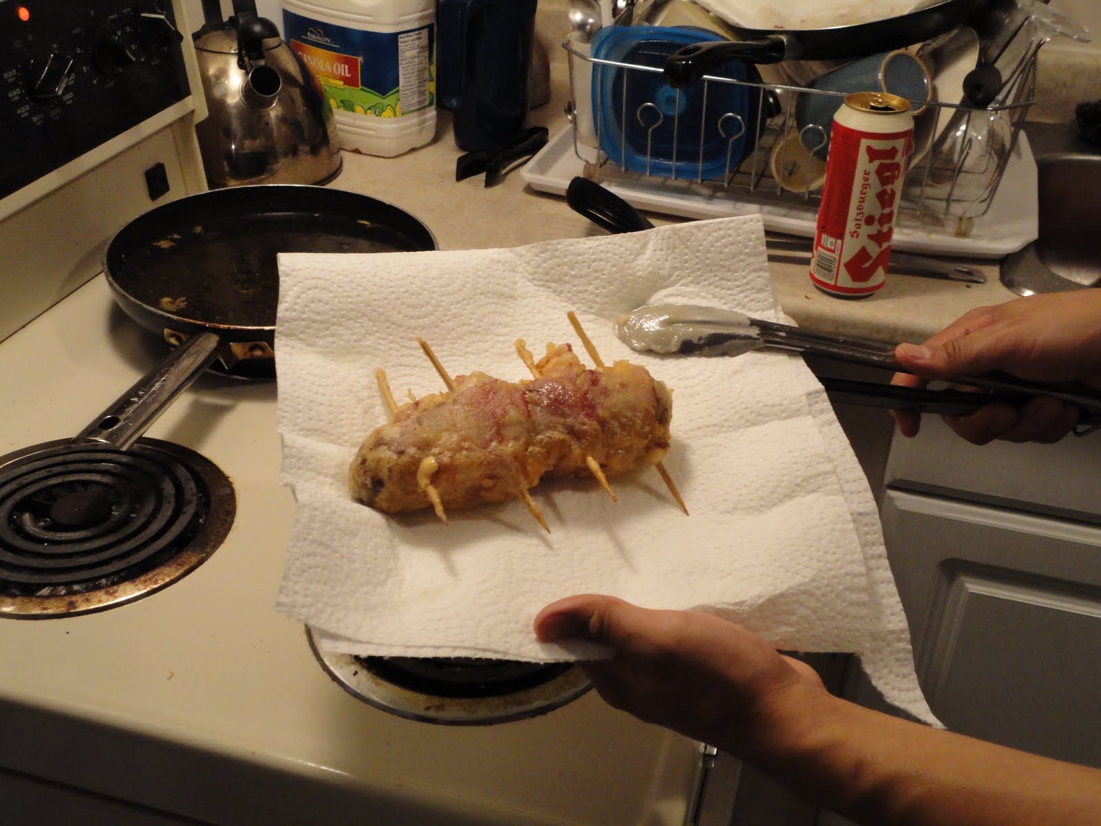 The Late Night Chefs: Meat Roll-Up