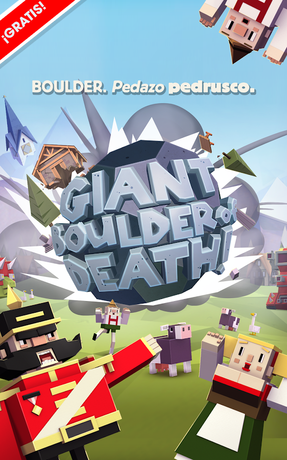 Giant Boulder of Death V1.4.1 APK MOD [Dinero Ilimitado] Full para Android